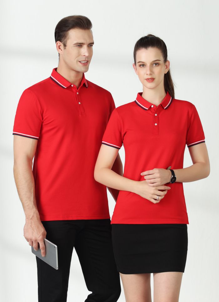 南海制服夏装工衣POLO衫厂服 
