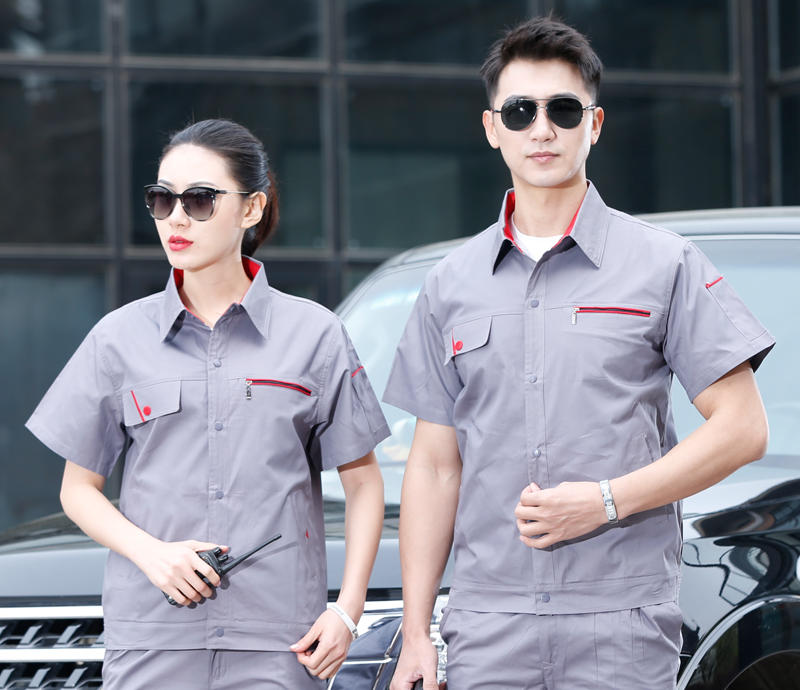 短袖南海工作服 顺德工作服