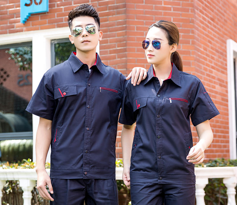 短袖南海工作服 顺德工作服