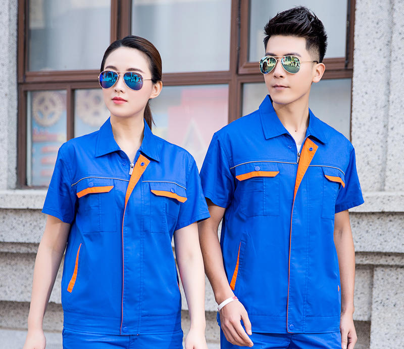 防静电短袖佛山厂服 工作服