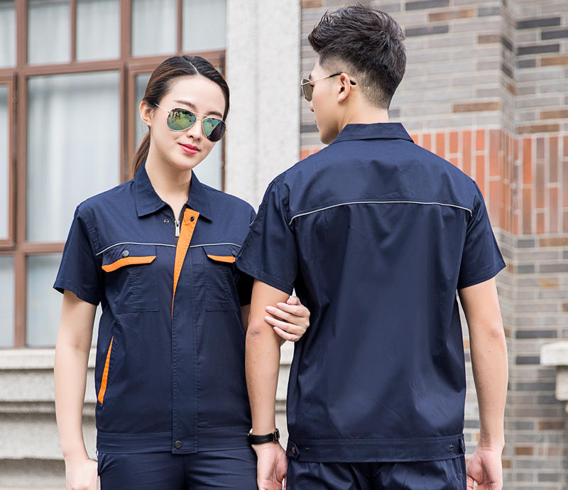 防静电短袖佛山厂服 工作服