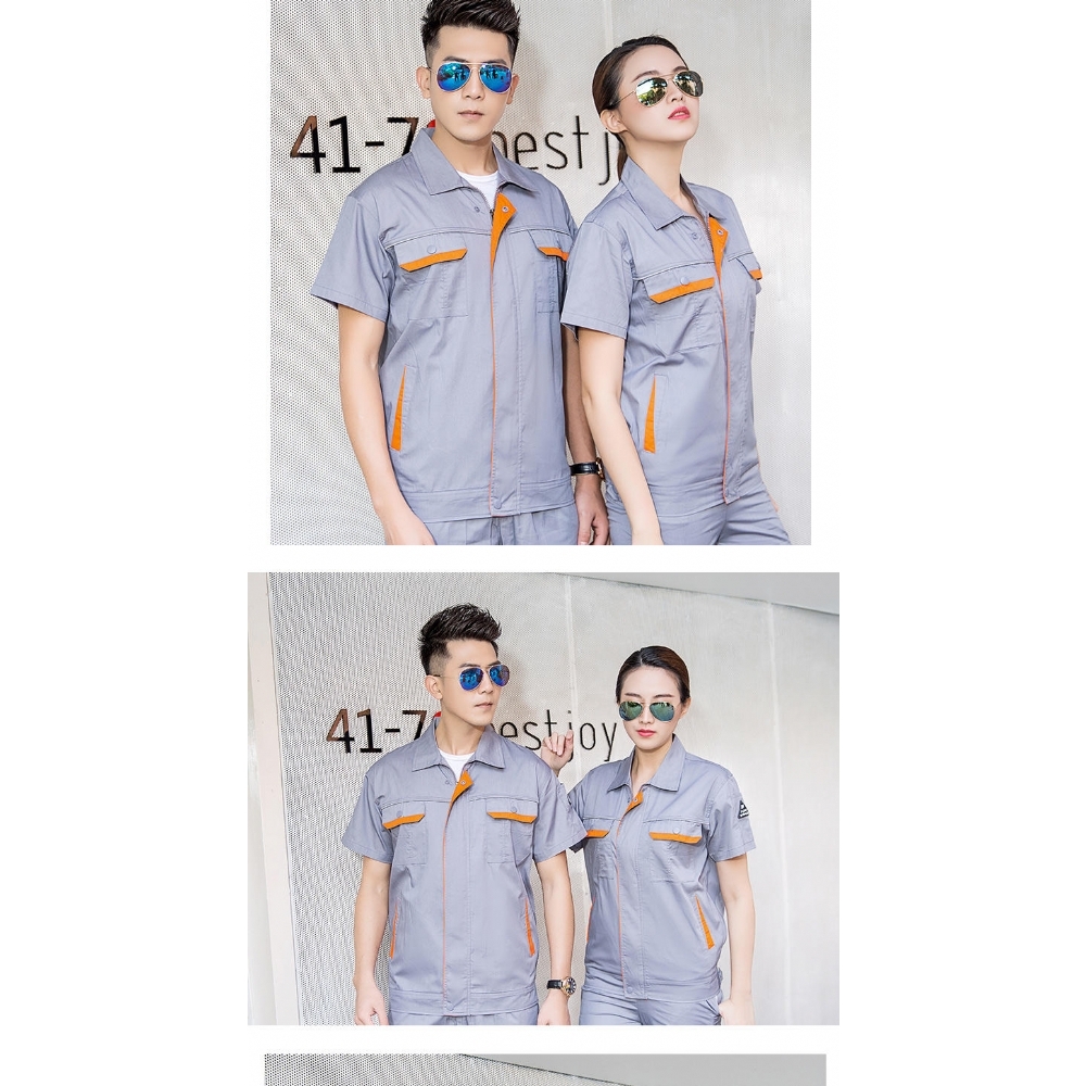 防静电短袖佛山厂服 工作服