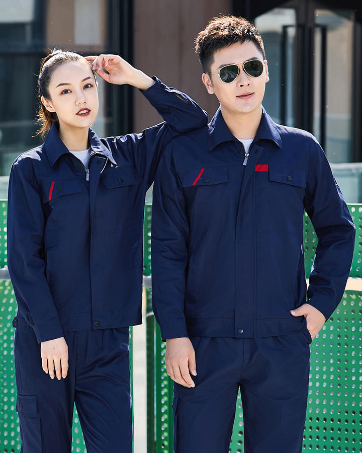 冬装长袖工作服 三水工衣厂服