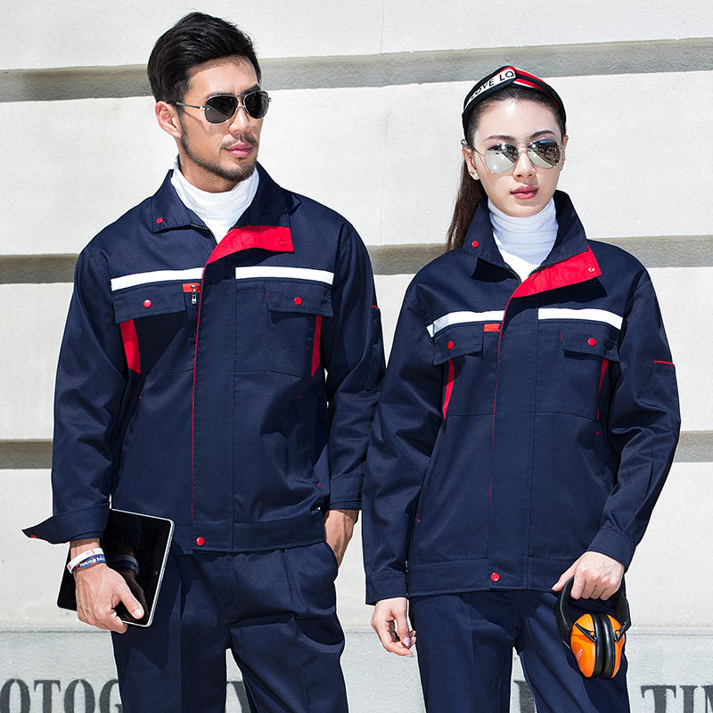 带反光安全秋冬装 南海厂服工装