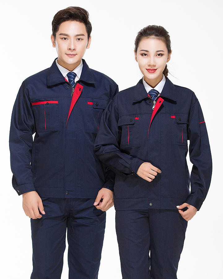 净色耐磨冬装 江门厂服 制服定制