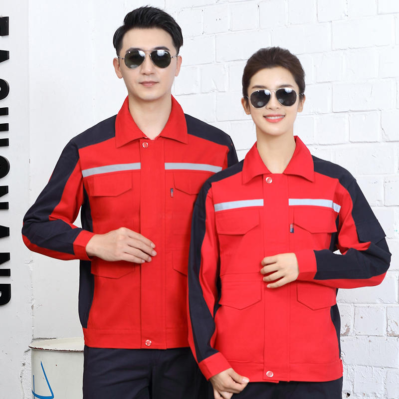 大口袋冬装工作服 多口袋劳保工装