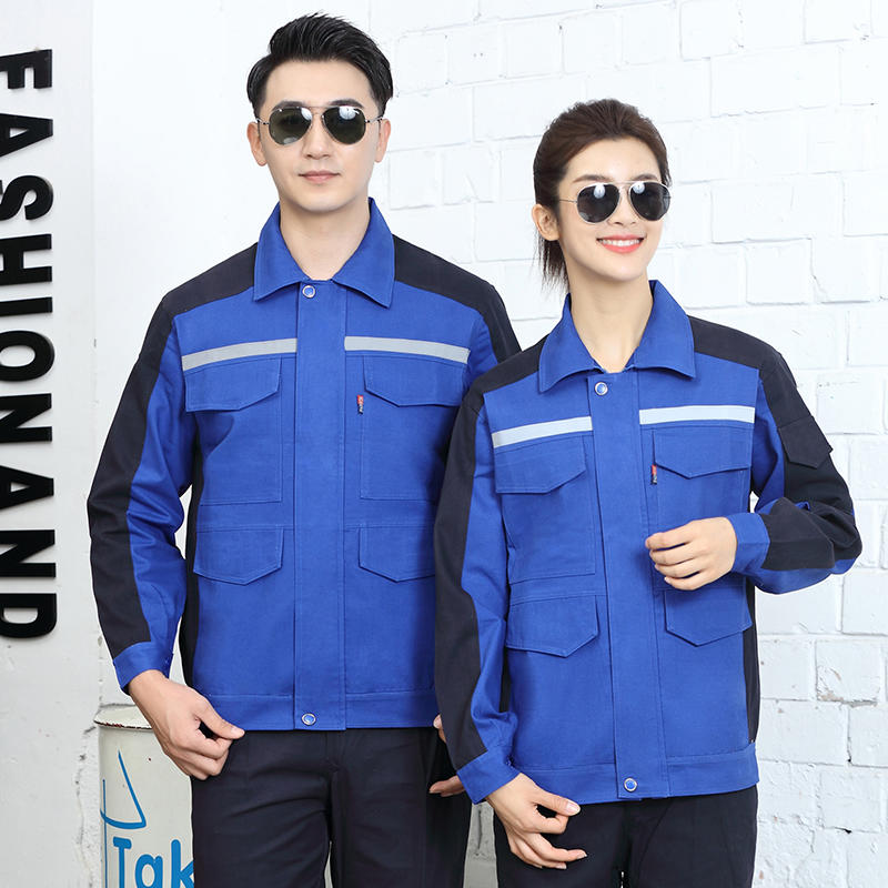 大口袋冬装工作服 多口袋劳保工装