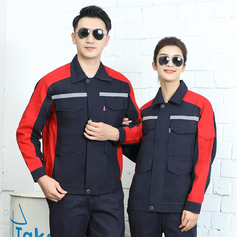 大口袋冬装工作服 多口袋劳保工装