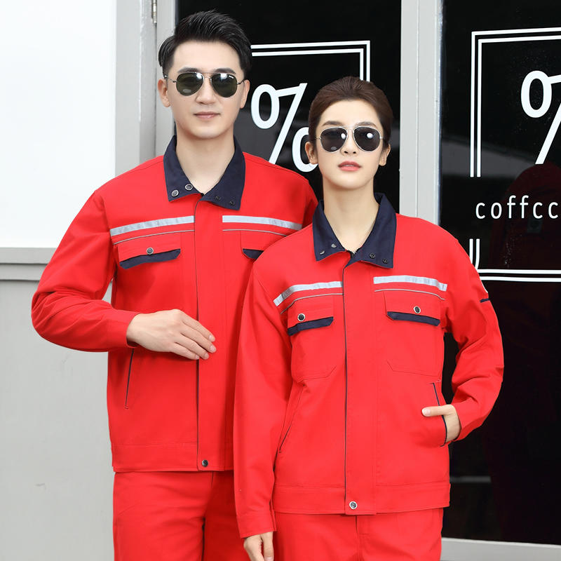 防静电冬装长袖厂服 顺德工作服