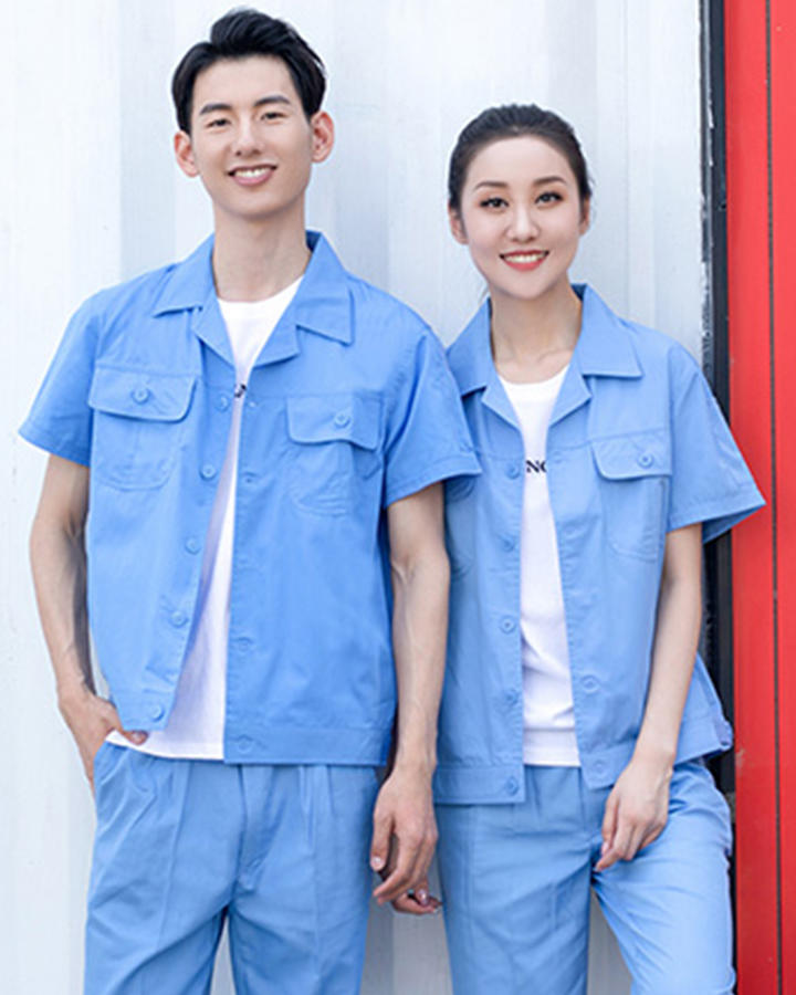 薄款夏装明扣短袖 经典常用款