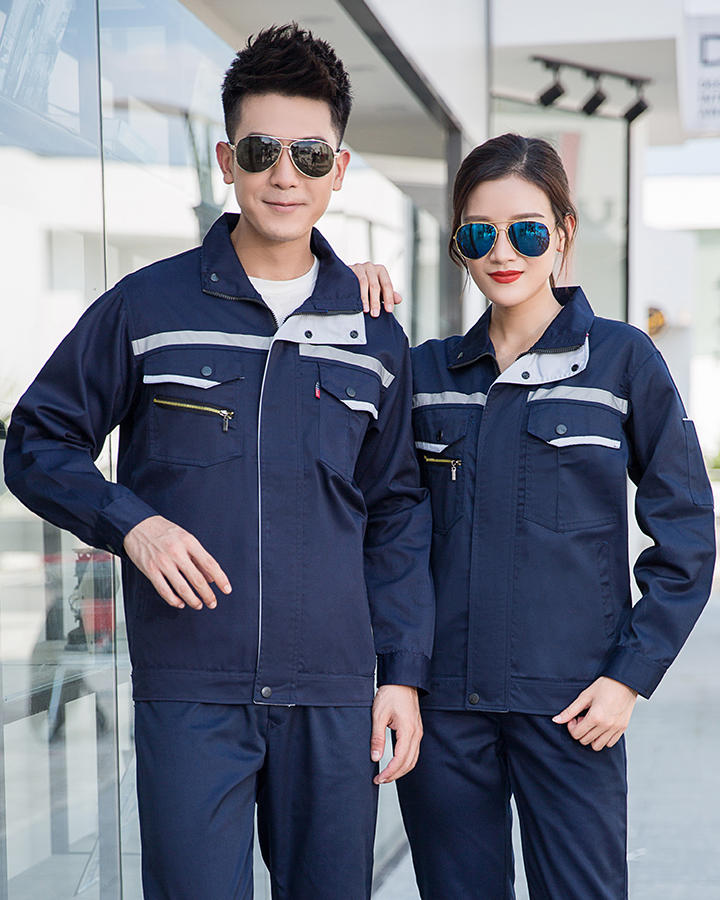 立领冬装工作服 佛山工装制衣厂