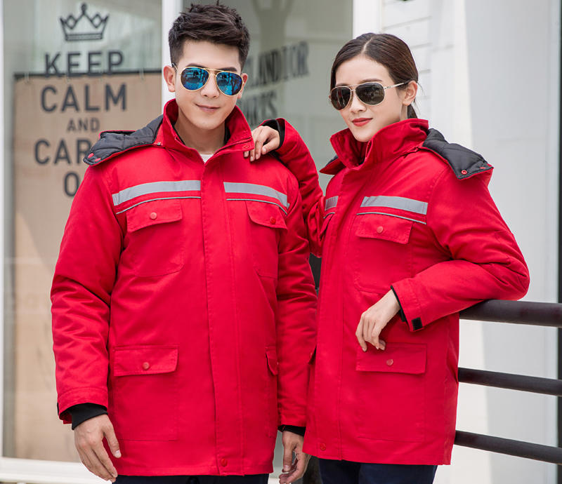 加厚防寒棉服 发热棉内胆可拆单独穿