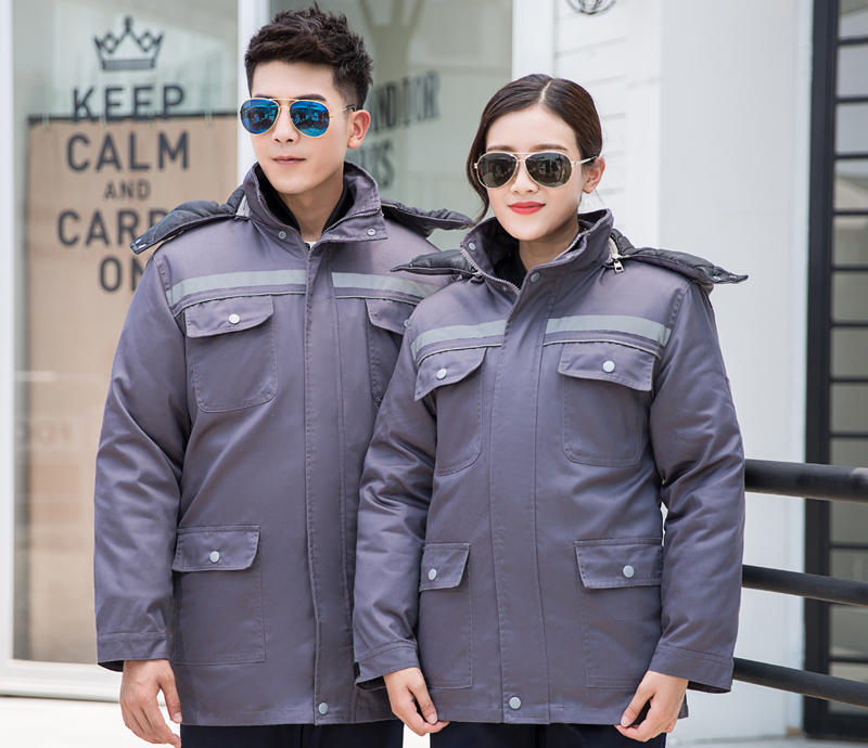 加厚防寒棉服 发热棉内胆可拆单独穿