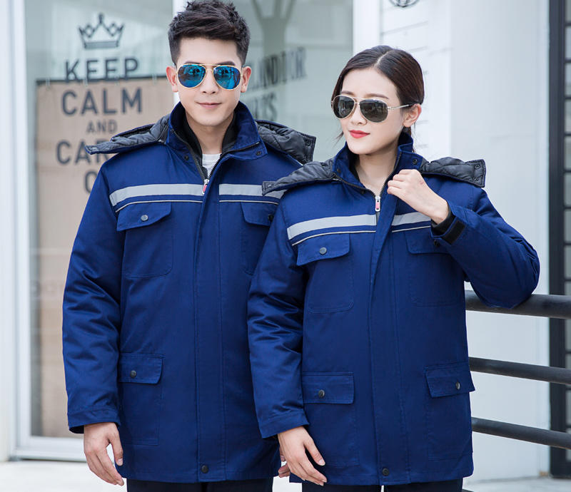 加厚防寒棉服 发热棉内胆可拆单独穿