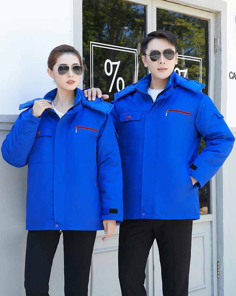 冬装棉服羽绒内胆工作服