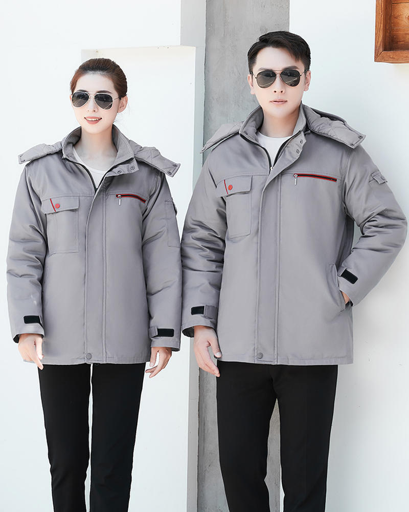 冬装棉服羽绒内胆工作服