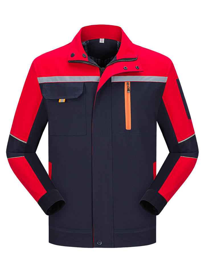 多口袋冬装长袖工作服 肇庆厂服工衣