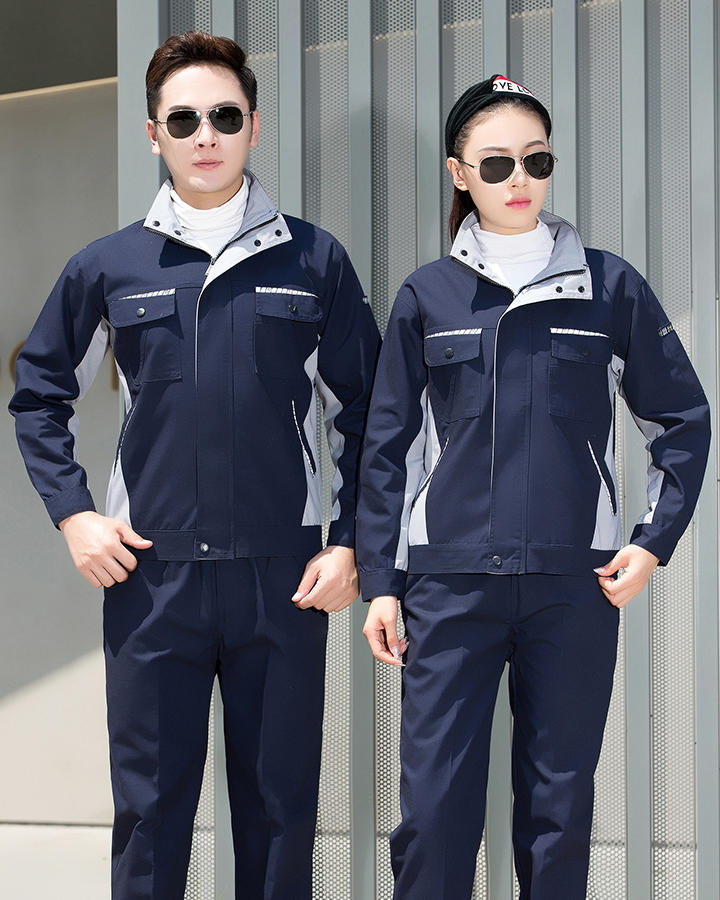 立领耐磨冬装工作服 佛山制服