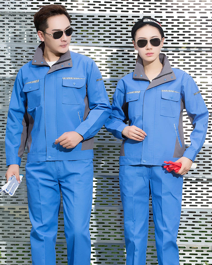 立领耐磨冬装工作服 佛山制服