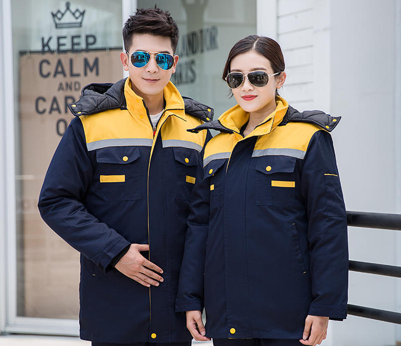 高性价棉服内胆不可拆工作服