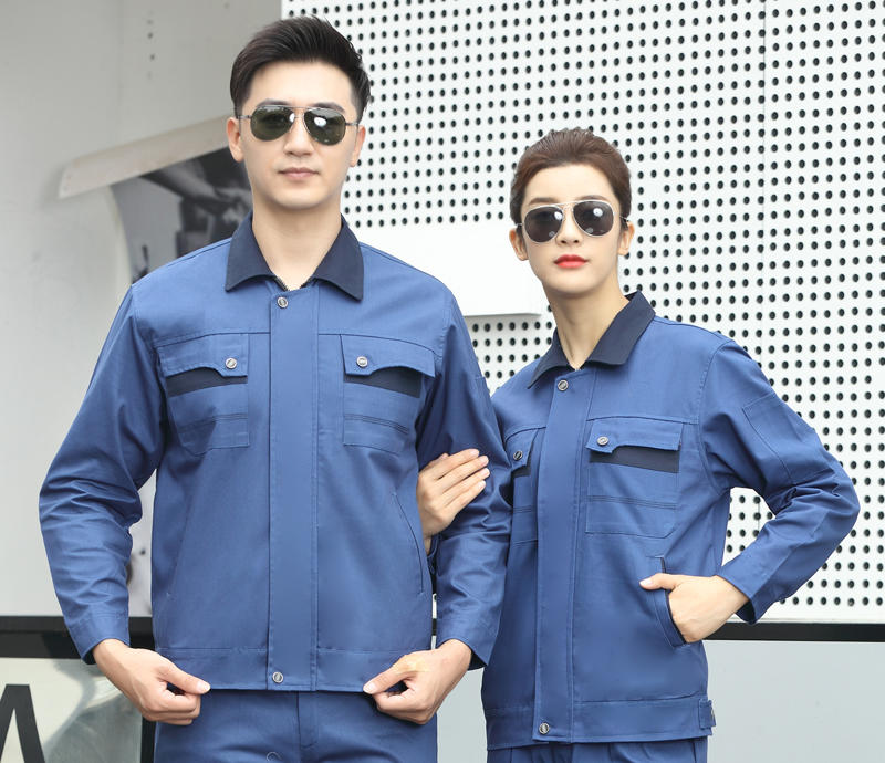 常用款冬装长袖工作服 南海制服