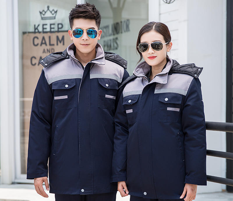 高性价棉服内胆不可拆工作服