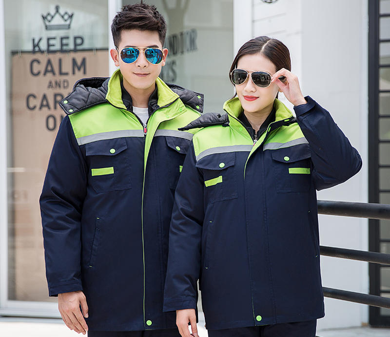 高性价棉服内胆不可拆工作服