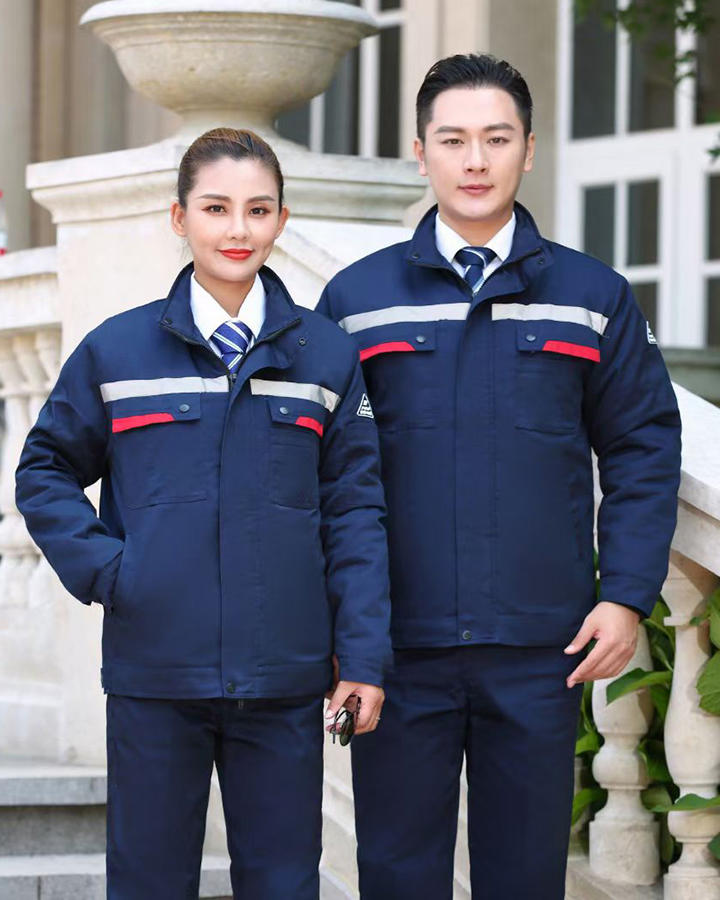 夹克款防静电棉服 内胆可拆工作服