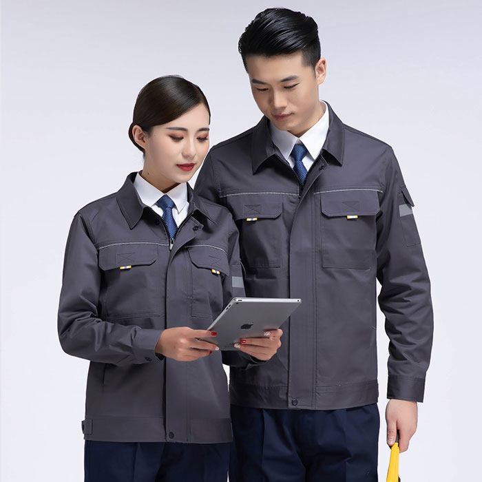 耐磨厚珠帆冬装工作服 南海厂服