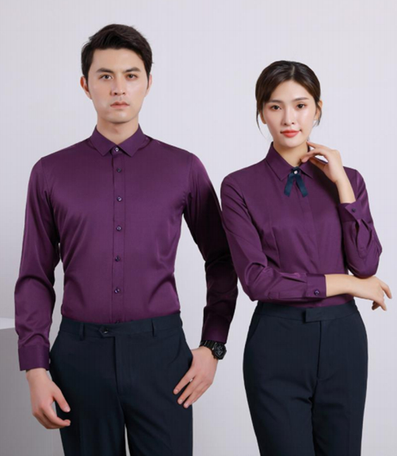 全棉免烫衬衣 夏装短袖