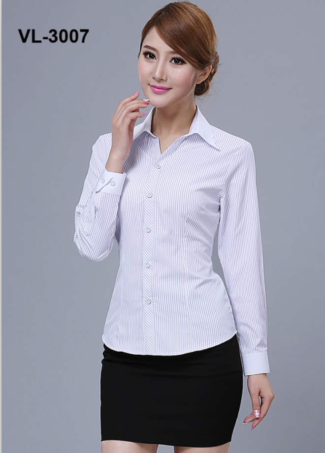 长袖秋款女装衬衣 南海工作服