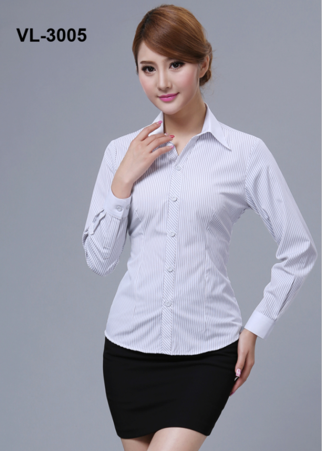 长袖秋款女装衬衣 南海工作服