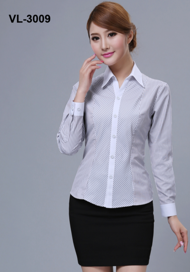 长袖秋款女装衬衣 南海工作服