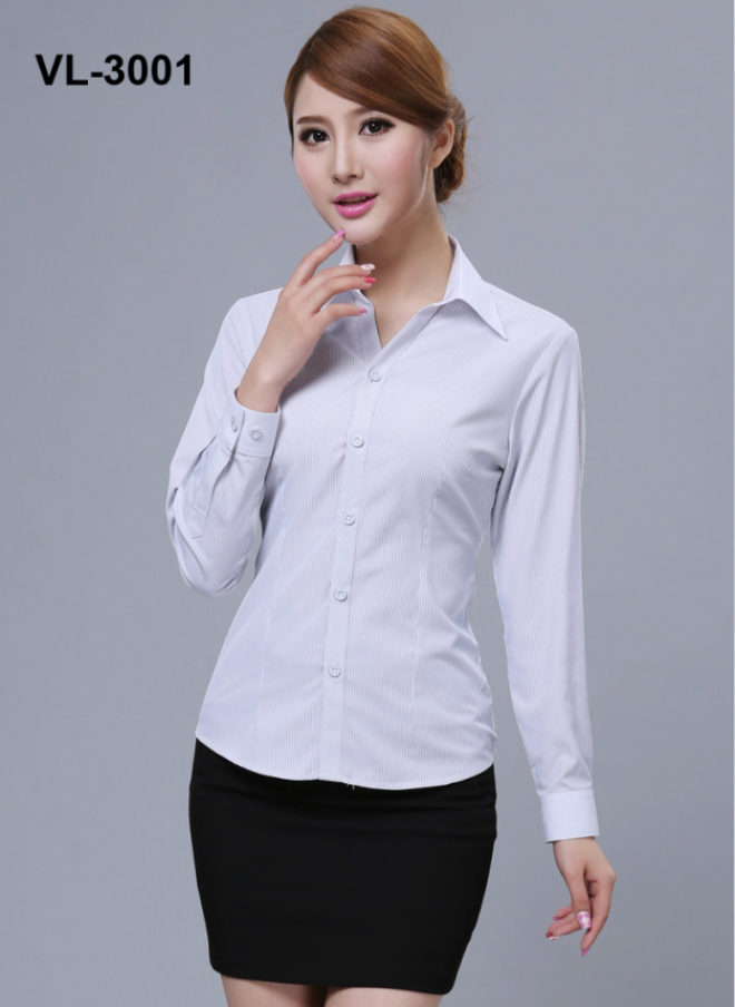 长袖秋款女装衬衣 南海工作服