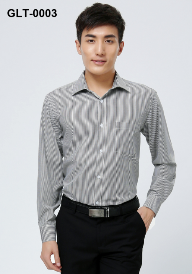 男装长袖衬衣 江门工作服