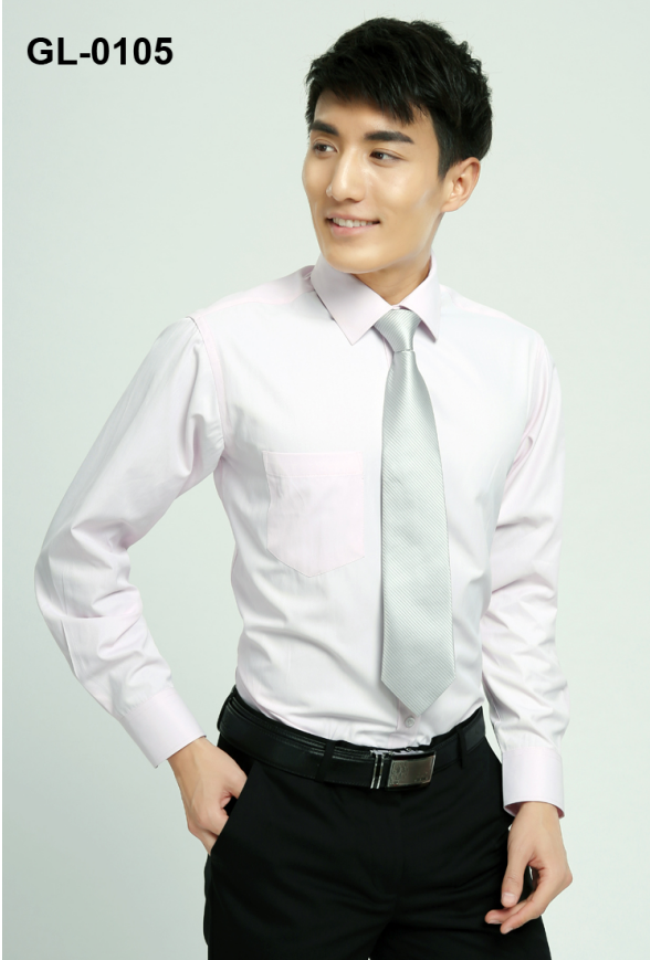 男装长袖衬衣 江门工作服