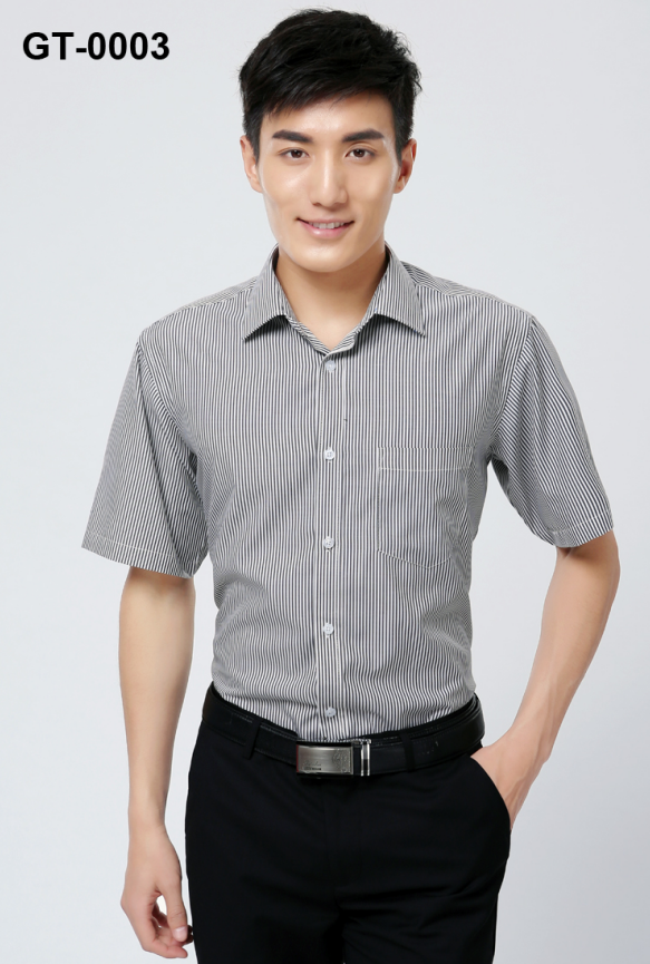 衬衣短袖薄款夏装 办公室衬衣