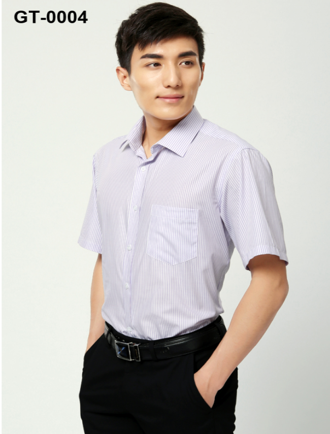 衬衣短袖薄款夏装 办公室衬衣