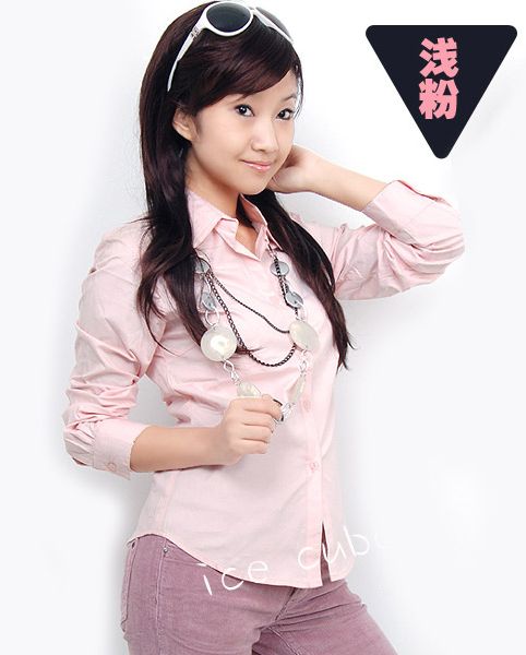 休闲款女装衬衣 珠海工衣厂服