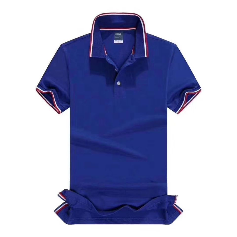 夏装员工短袖POLO衫工作服