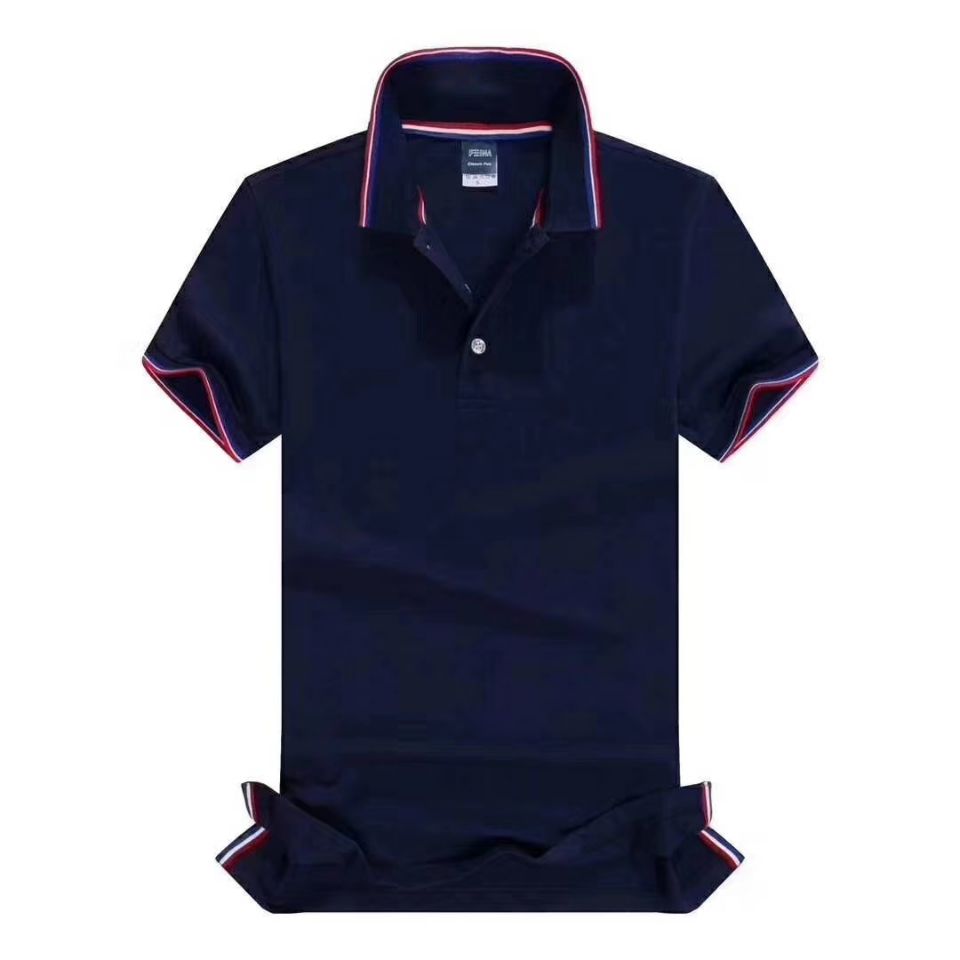 夏装员工短袖POLO衫工作服