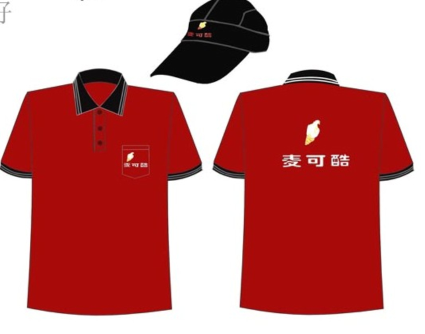 连锁餐饮店POLO衫工作服