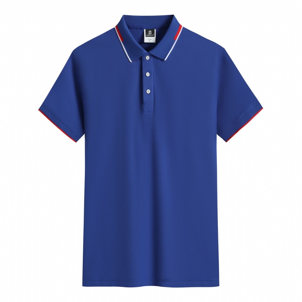 品质款衬领夏装T恤工作服