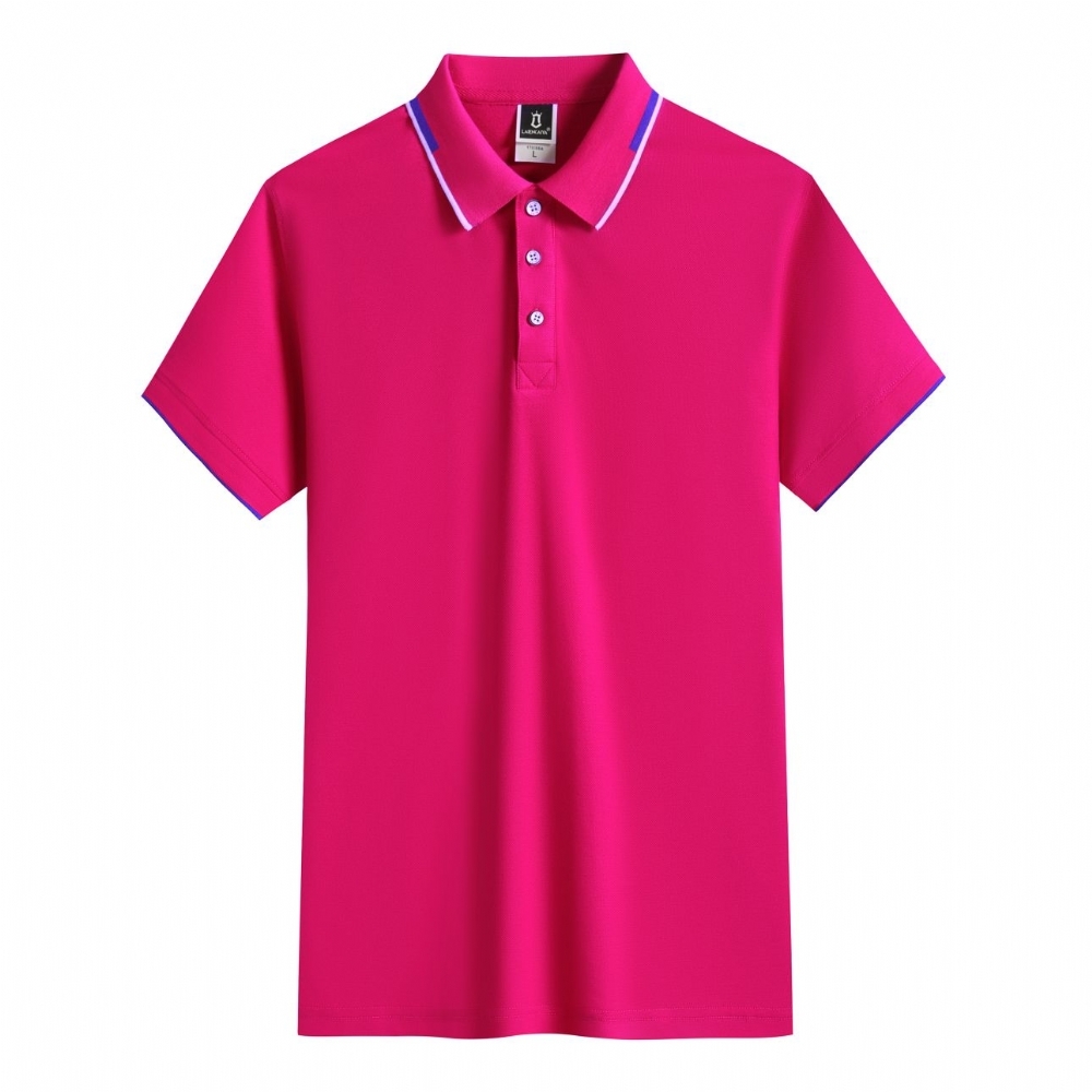 品质款衬领夏装T恤工作服