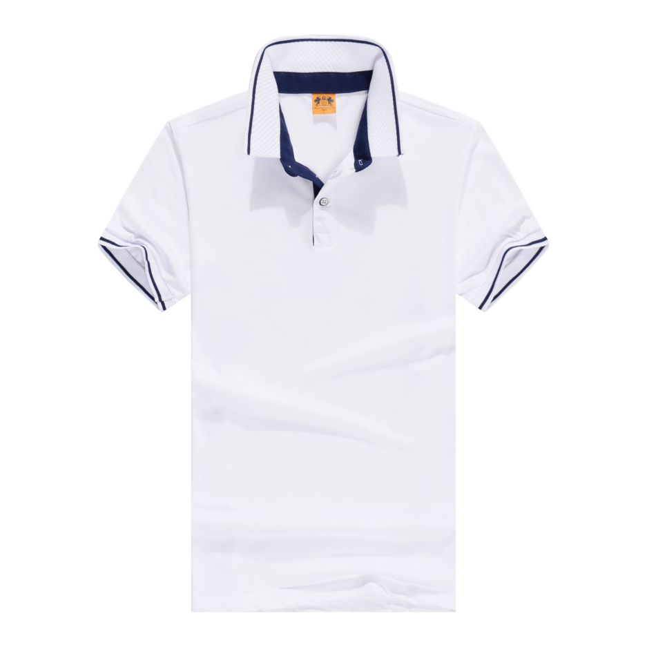 拼色款员工短袖工作服 南海厂服