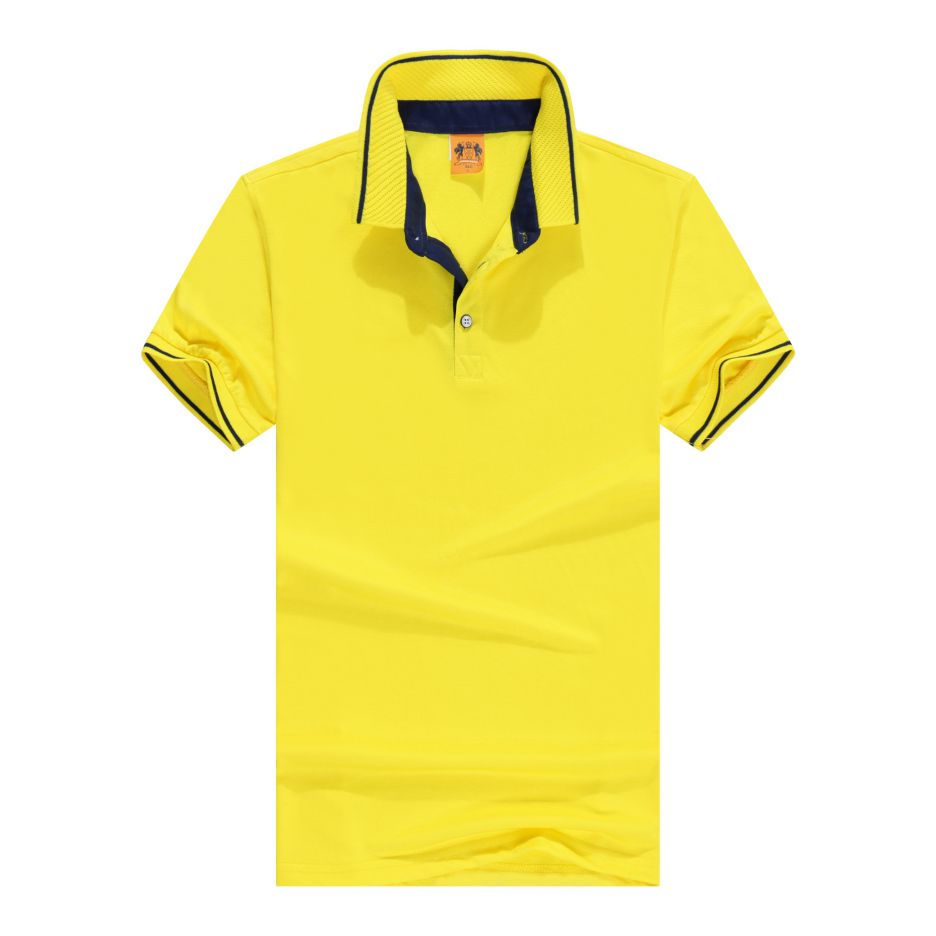 拼色款员工短袖工作服 南海厂服