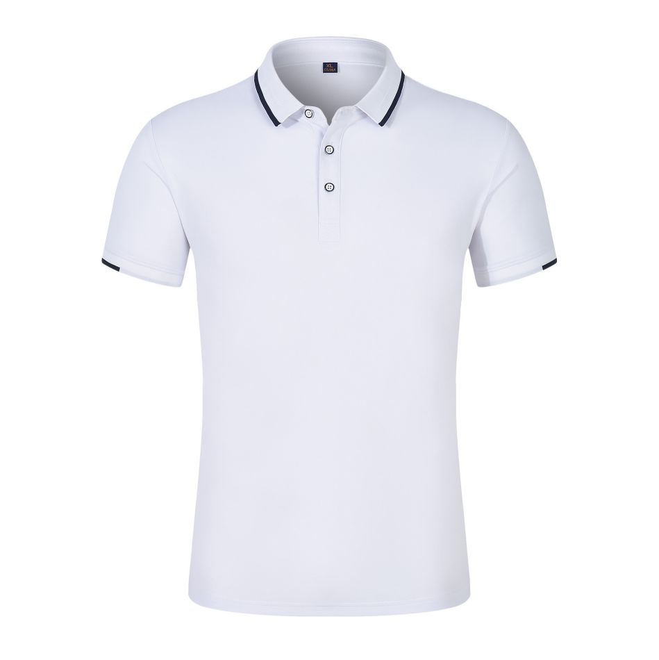 夏装短袖明扣工作服 肇庆厂服制服