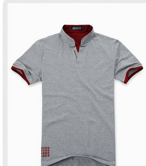 立领夏装POLO衫工作服 肇庆厂服