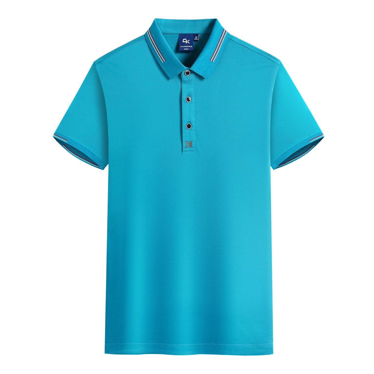 夏装短袖工作服 顺德厂服制服