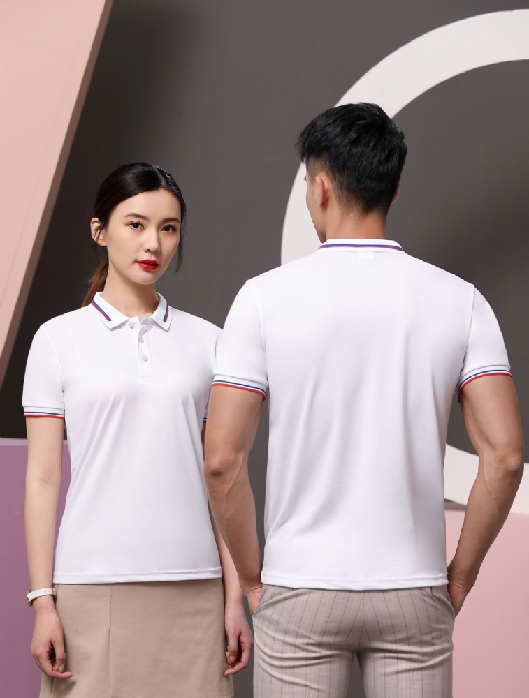夏装短袖POLO衫员工制服